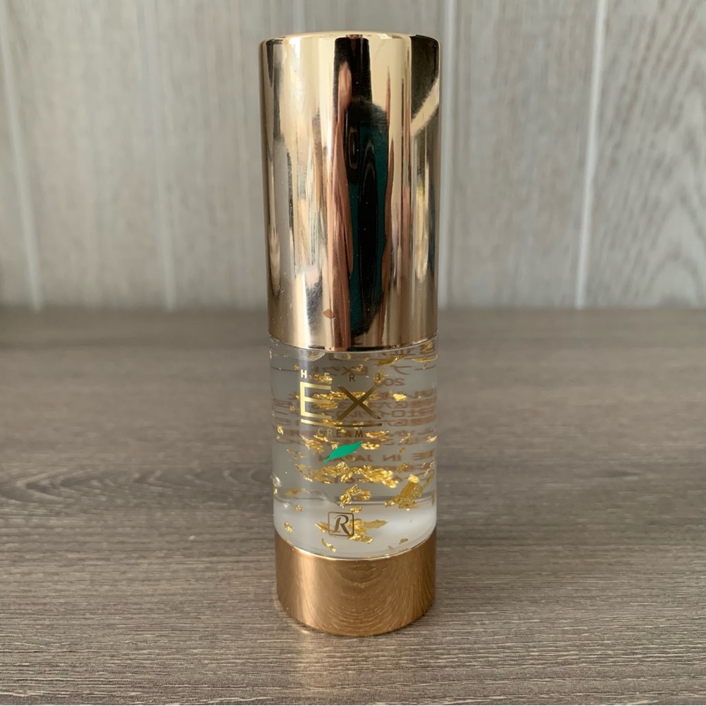 Royal Herb Ex Cream Gel Moisturizer Gold Flakes 0.7 oz Travel